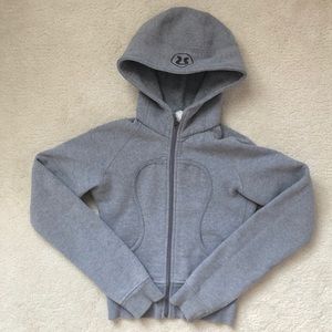 Lululemon Scuba Hoodie Grey Size 2